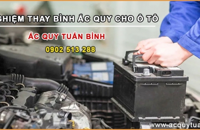 Kinh nghiệm thay bình ắc quy cho ô tô