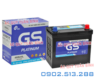 ẮC QUY GS MF 46B24LS (12V-45Ah)