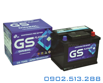 ẮC QUY GS DIN60L (12V-60AH)