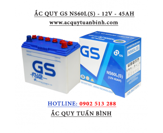 ẮC QUY GS NS60L(S) - (12V-45AH)